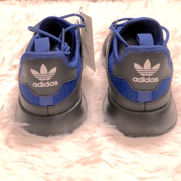 Brand New adidas Originals X_PLR Black & Blue Sneakers - Picture 4 of 9